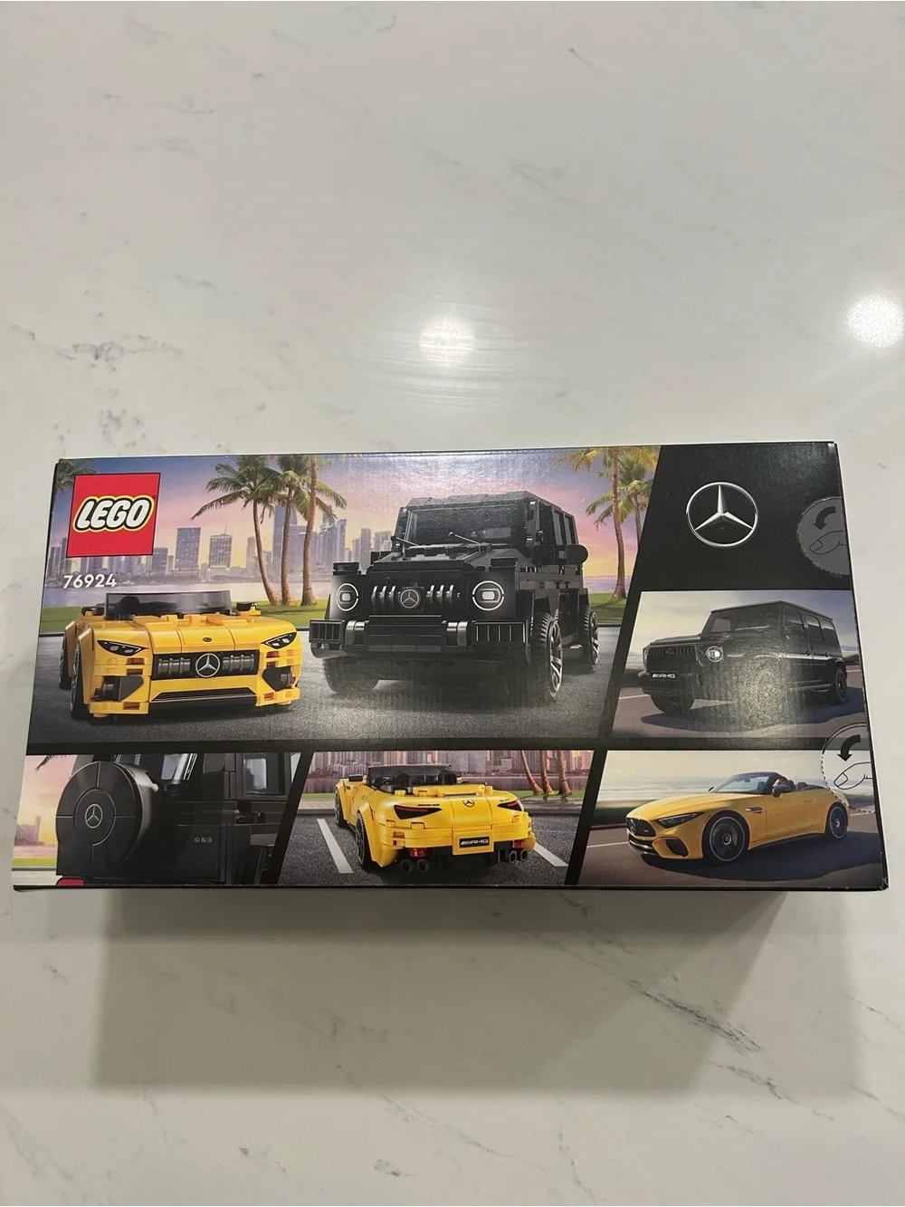 LEGO Speed Champions Black & Yellow Mercedes-AMG G 63 and SL 63 Set